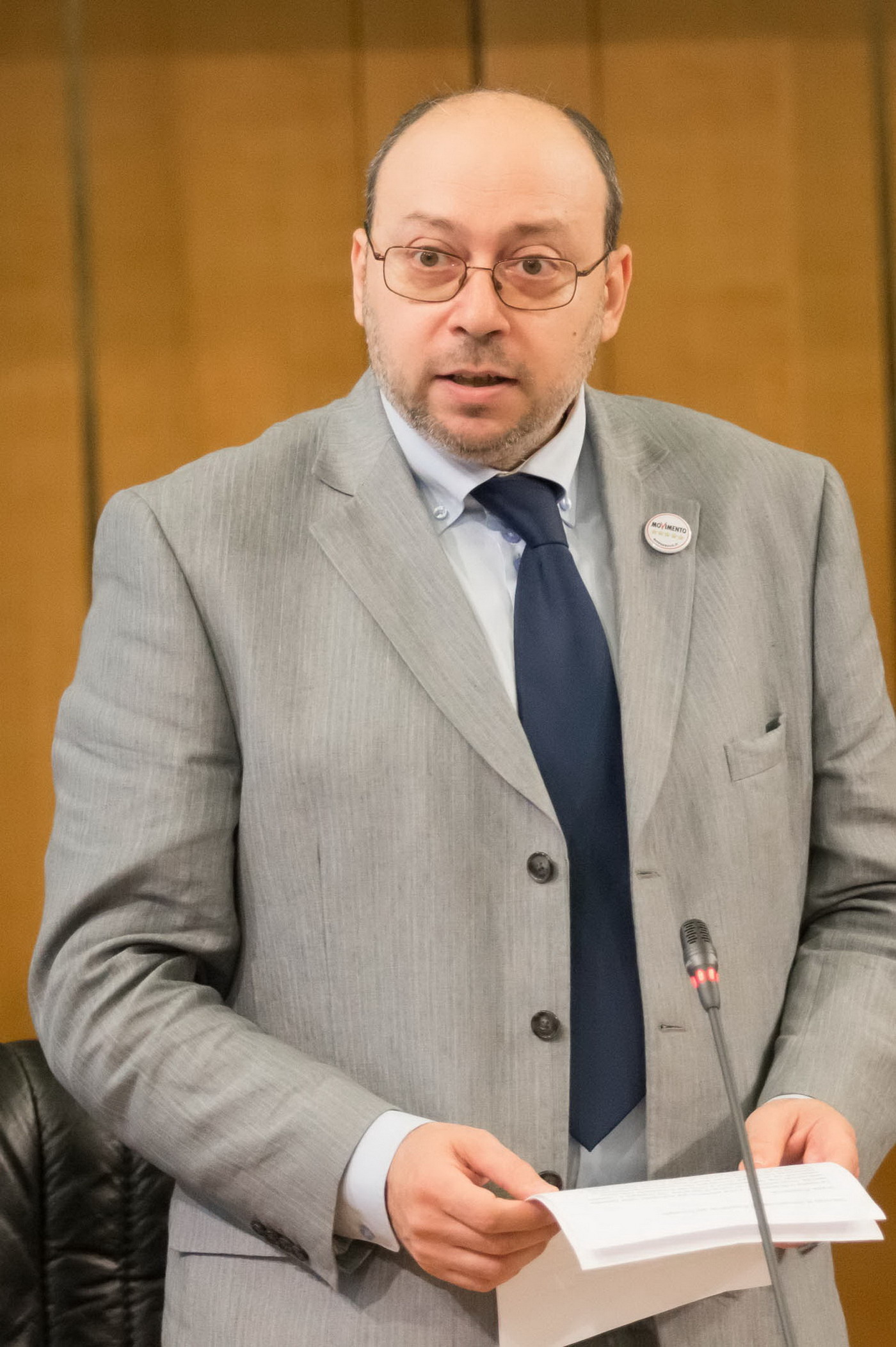 Il Consigliere Roberto Cognetta (Movimento 5 Stelle)