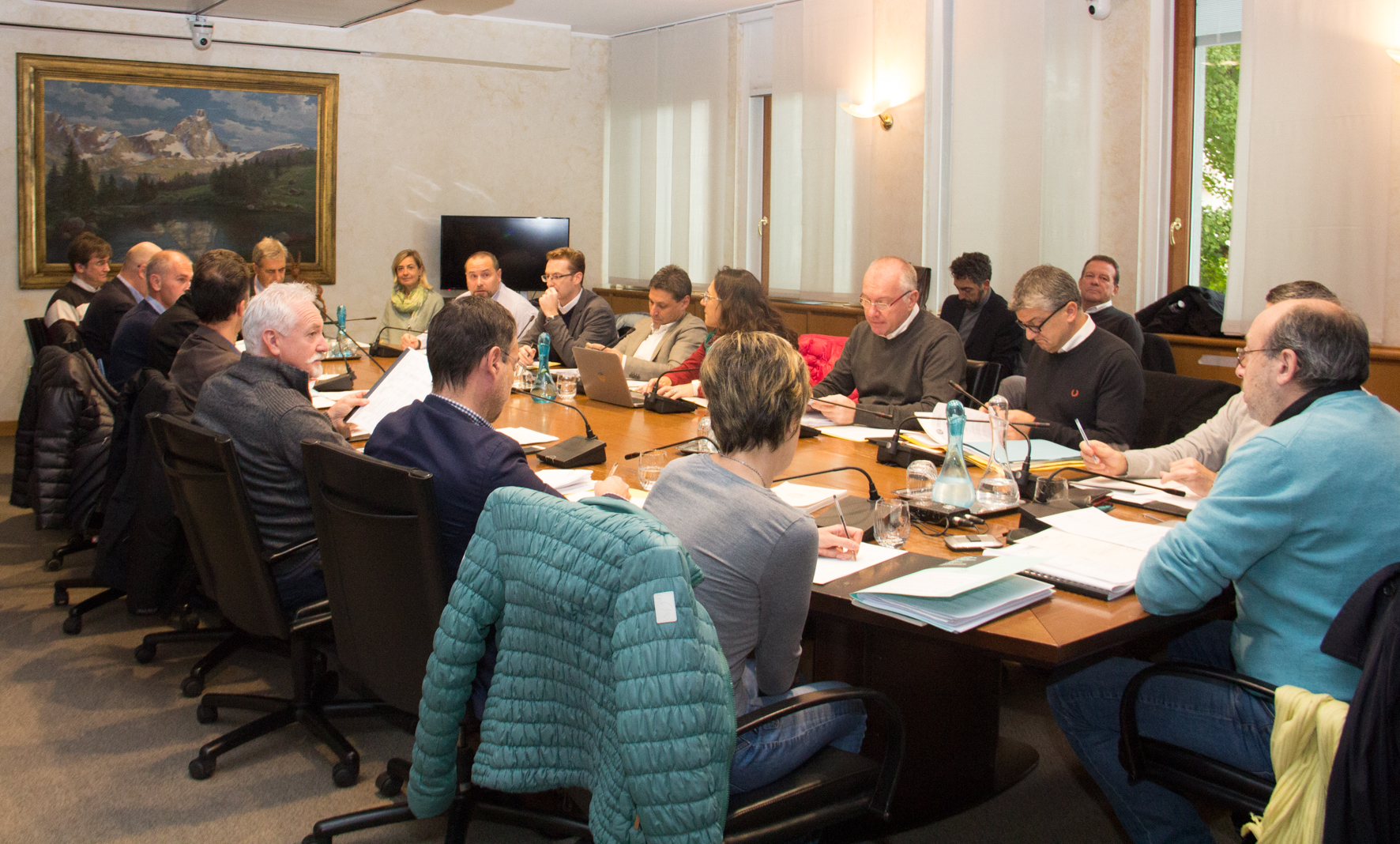 Lavori della seconda Commissione "Affari generali" 