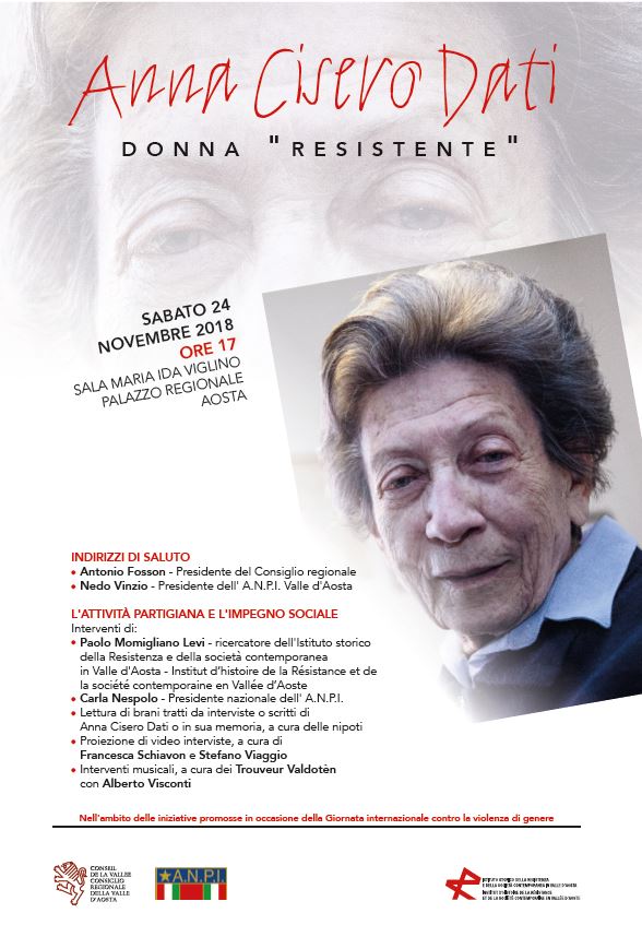 Anna Cisero Dati, donna resistente