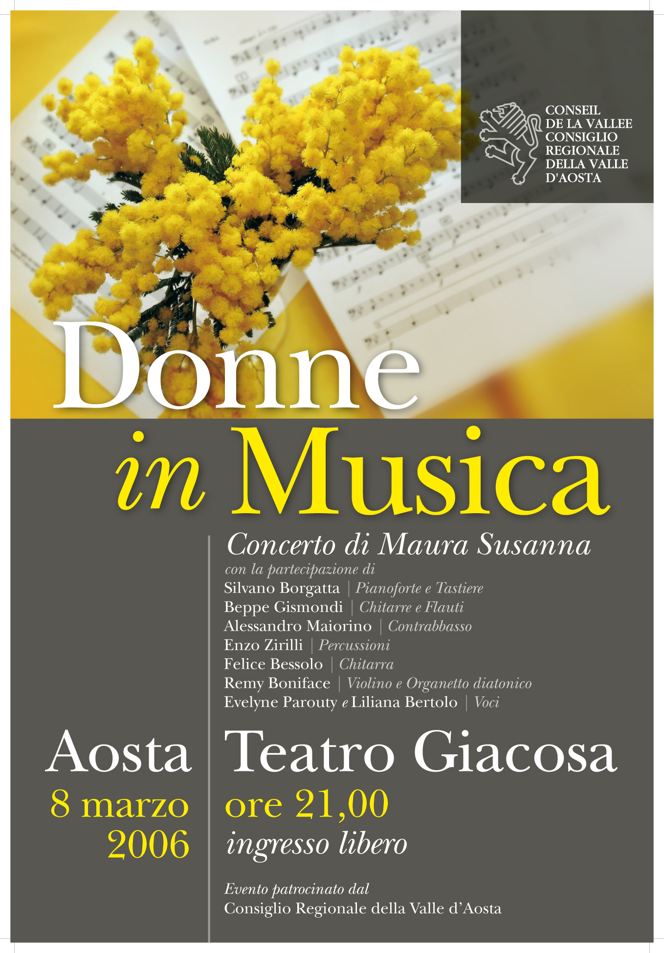 Concert fête de la femme