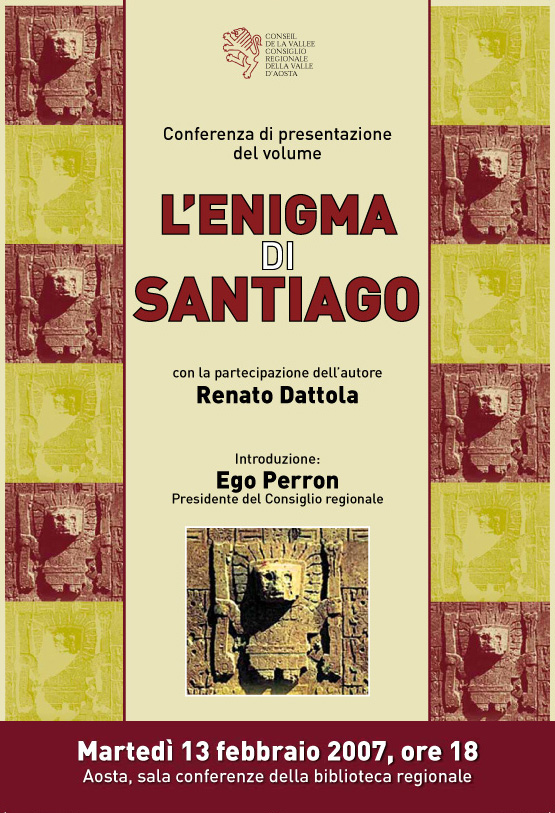Présentation de l'oeuvre "L'enigma di Santiago"