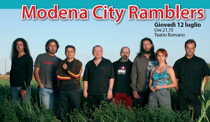 Concert live des Modena City Ramblers