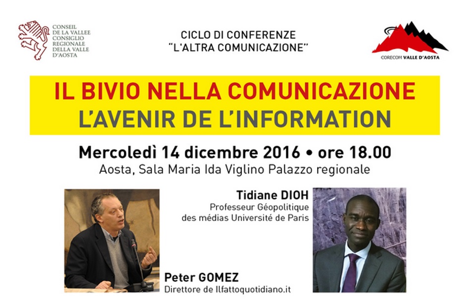 Il bivio nella comunicazione. Lavenir de linformation
