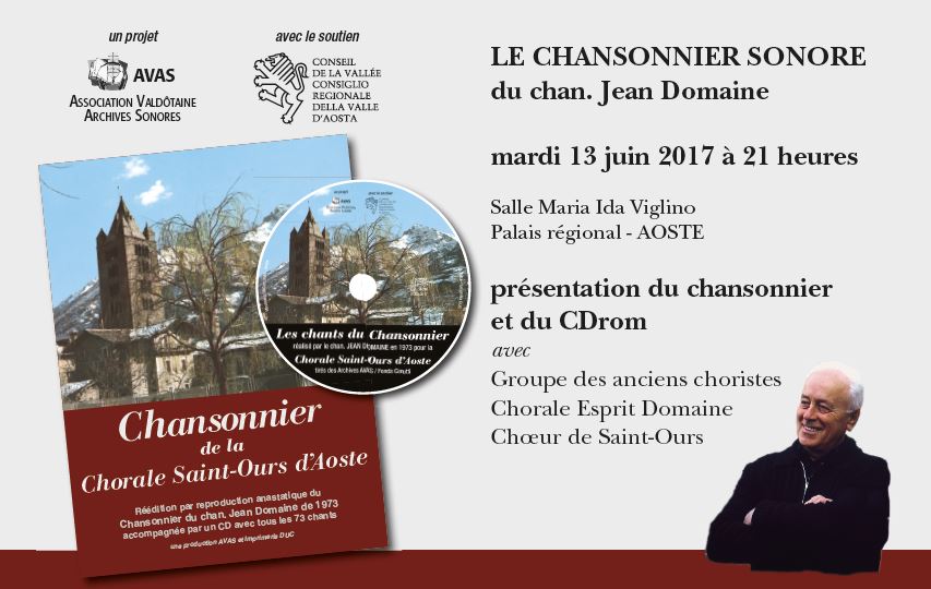 Chansonnier sonore du Chanoine Domaine