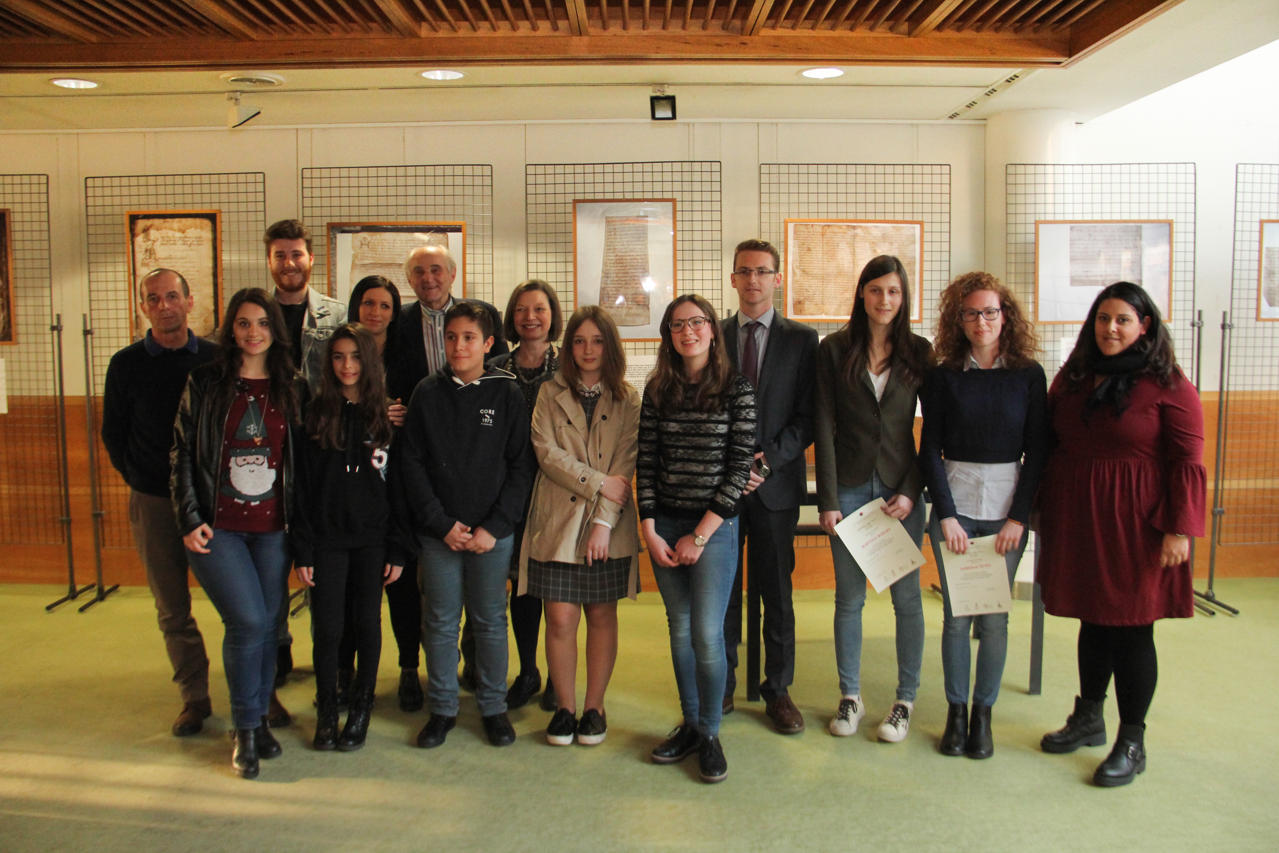 Les lauréats de la 19e édition du concours "Abbé Trèves"