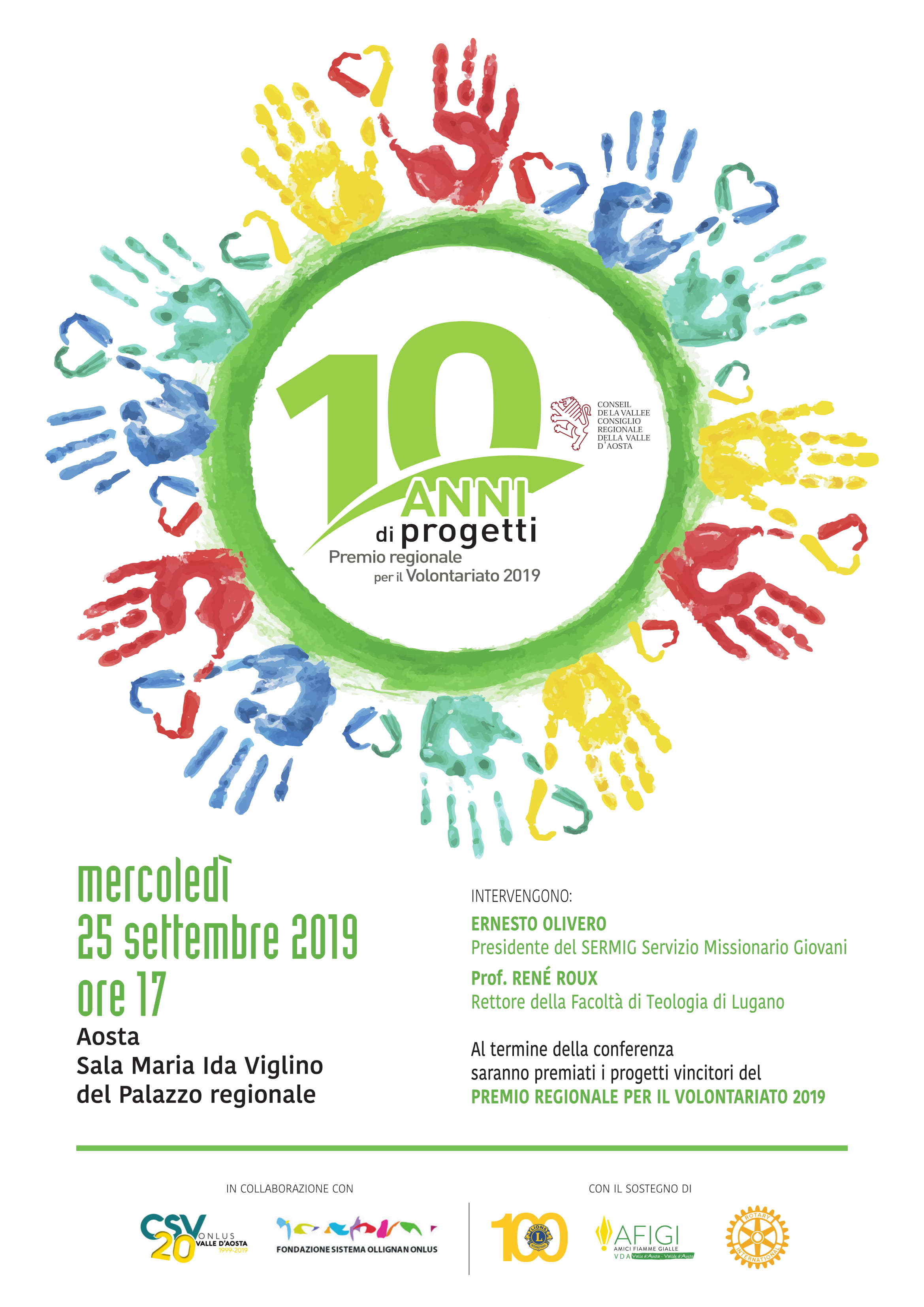 10 ans de projets - affiche
