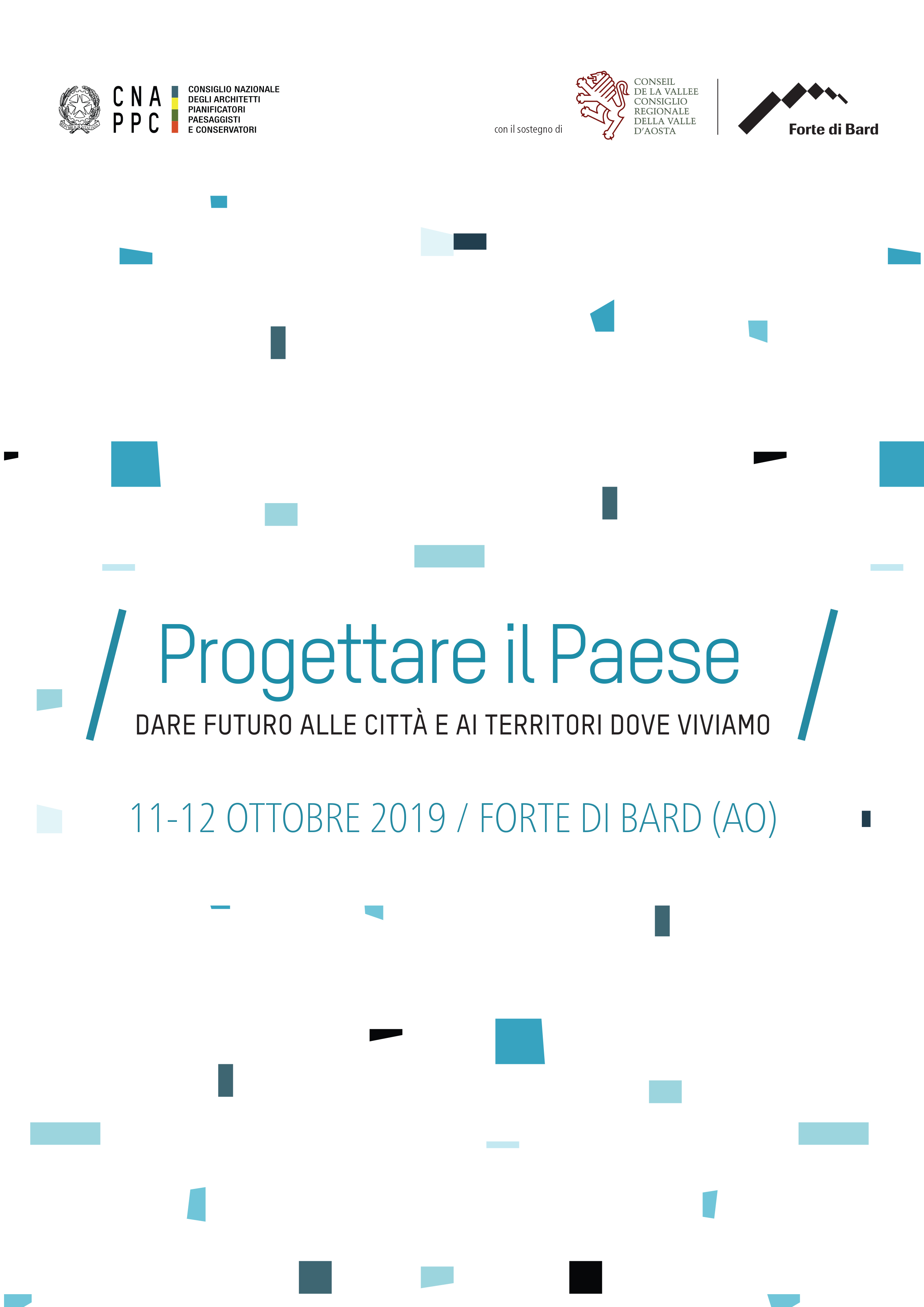 progettare il paese - affiche
