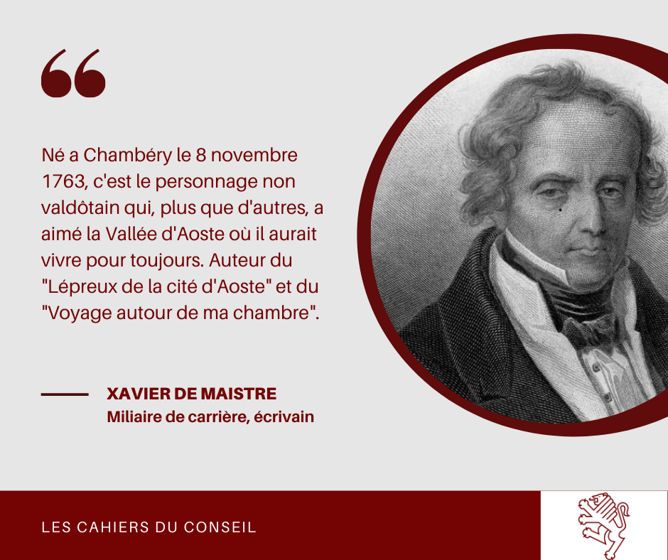 Les Cahiers du Conseil - Xavier de Maistre