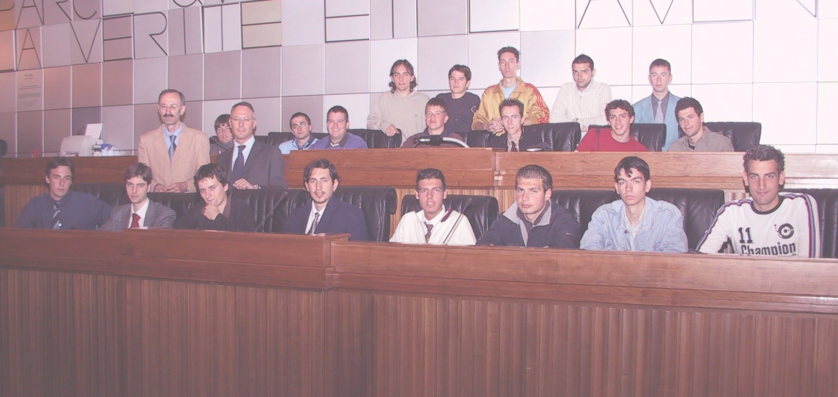 V° classe Géomètres institut ISI Aoste
