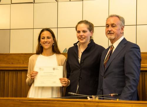 Le Président Andrea Rosset avec les participants