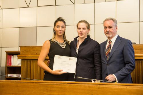 Le Président Andrea Rosset avec les participants