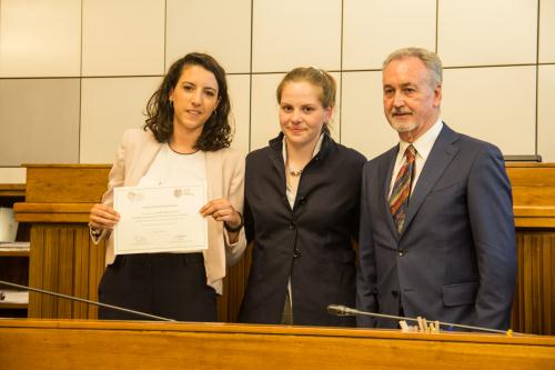 Le Président Andrea Rosset avec les participants