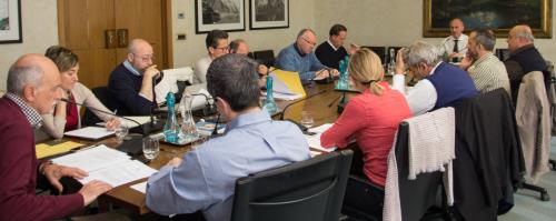 La réunion présidée par le Conseiller Nello Fabbri