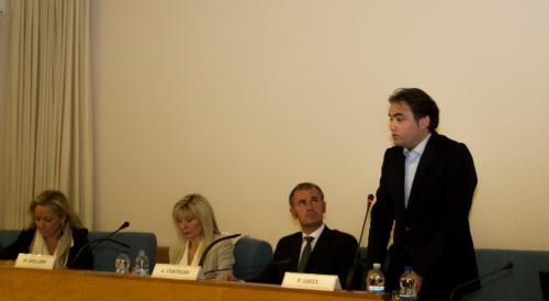 Intervention du Coordinateur du "Coordinamento Nazionale dei Co.Re.Com.", Filippo Lucci