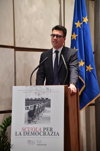 Le Coordinateur National ANCIGiovani, Gianluca Callipo