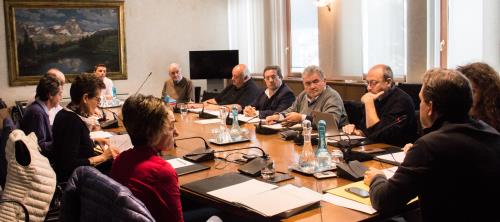 Les Conseillers de La Thuile Christian Manfredi et Carlo Orlandi