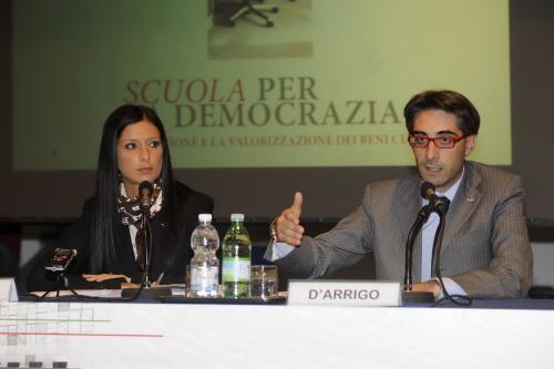 L'intervention du Coordinateur de "Ancigiovane", Giacomo D'Arrigo