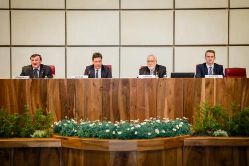 La table des intervenants