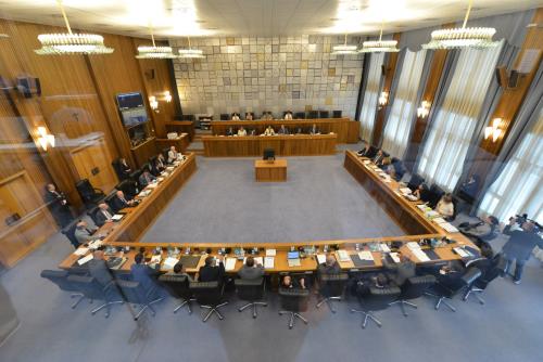 La Salle pendant la réunion