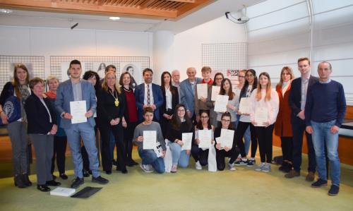 Les intervenants à la remise des prix