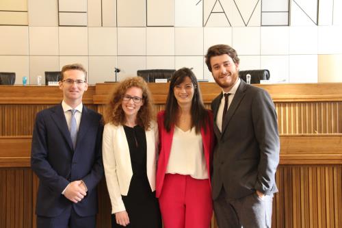 Le Vice-président Joël Farcoz et le CA