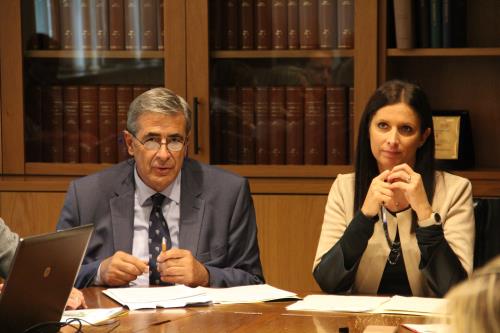 Les présidents de la Région et du Conseil de la Vallée
