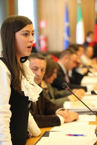 Sylvie Spirli, étudiante de lUniversité de la Vallée dAoste