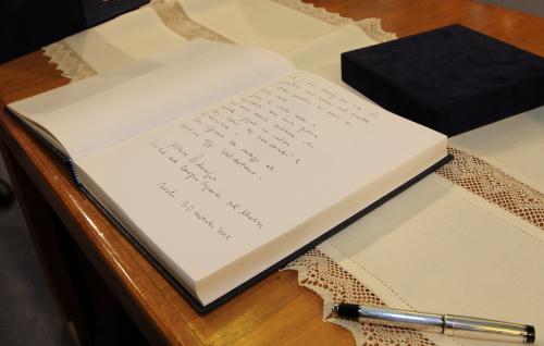 Le livre d'or du Conseil de la Vallée