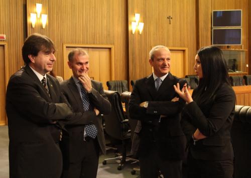 Un moment de dialogue