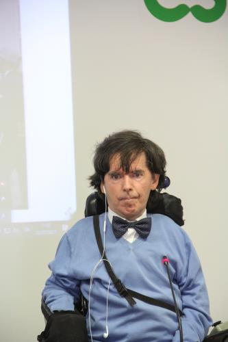 Le Président du Conseil de la Vallée, Alberto Bertin