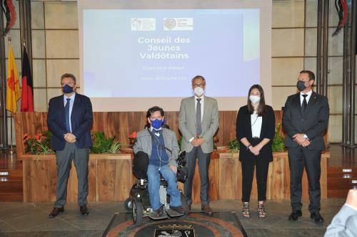Un moment de la Cérémonie de remise des attestations