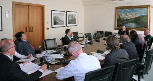 Audition du Commandant des Carabiniers d'Aoste