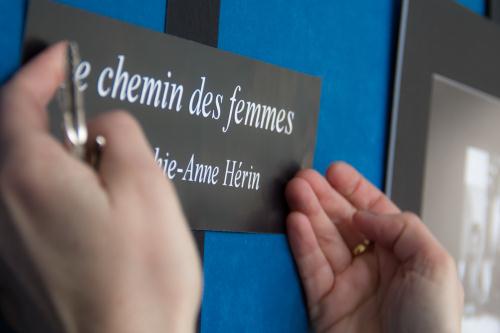 La préparation de l'exposition