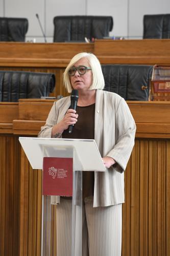 La Vice-présidente du Conseil régional, Loredana Petey