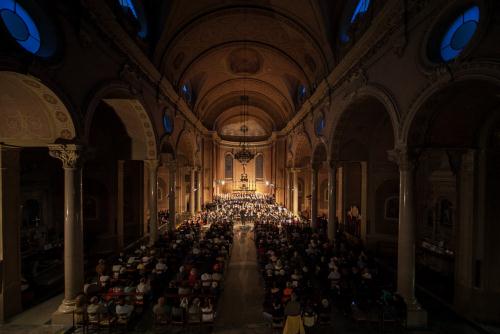 Le suggestif décor de l'Église paroissiale de Châtillon