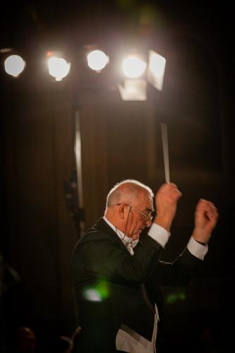 Lino Blanchod, le chef de l'Orchestre d'Harmonie 
