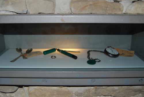 Objets appartenues aux déportés