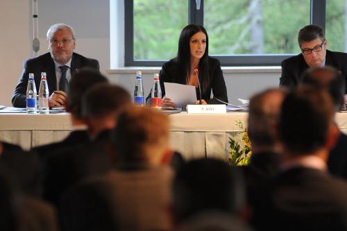 L'intervention du Président Emily Rini