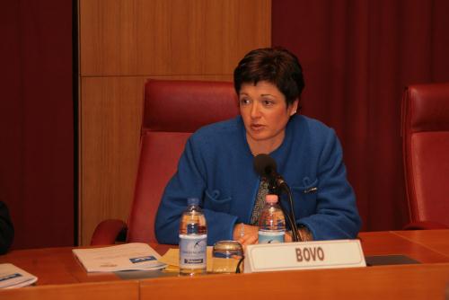 Ezia Bovo, Présidente du Zonta Club Vallée dAoste