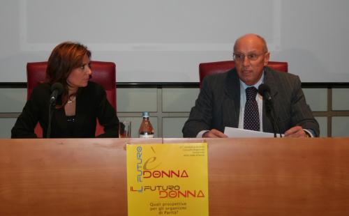 Le Président Alberto Cerise introduit l'évènement