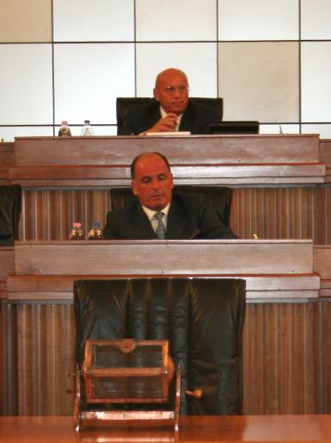 Les Présidents Cerise et Rollandin