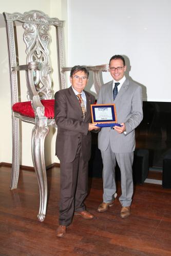 La remise du prix