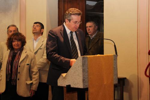 Le Président du Conseil de la Vallée, Marco Viérin