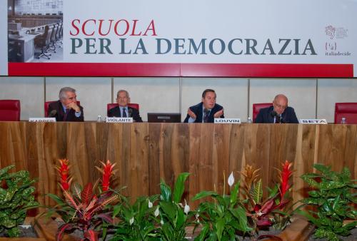 Un moment de la rencontre dans la salle des manifestations de Palais régional