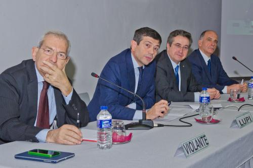 La rencontre avec Maurizio Lupi, Ministre des infrastructures et des transports
