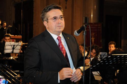 La présentation du Président du Conseil de la Vallée, Marco Viérin