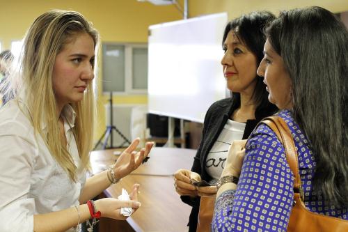 Le dialogue avec les étudiants