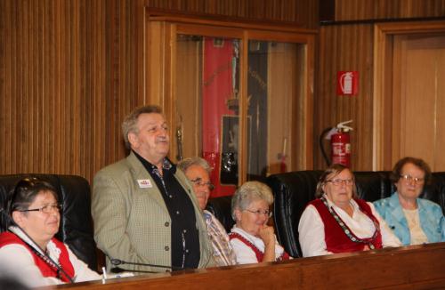 Aldo Daudry, Président de l'Union valdôtaine Dauphiné-Savoie