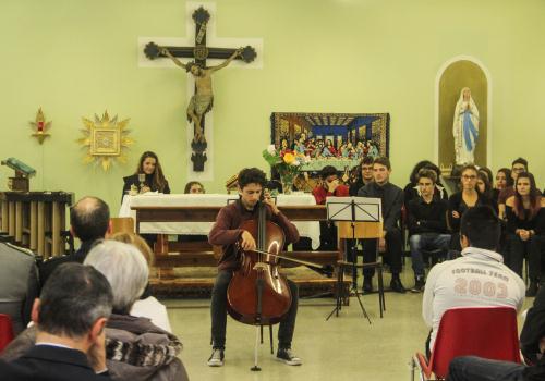 Stefano Blanc, violoncelle de l'Orchestre symphonique nationale de la Rai