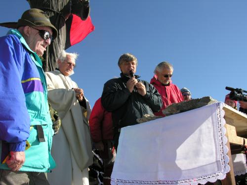 L'intervention du Président de la Région, Luciano Caveri